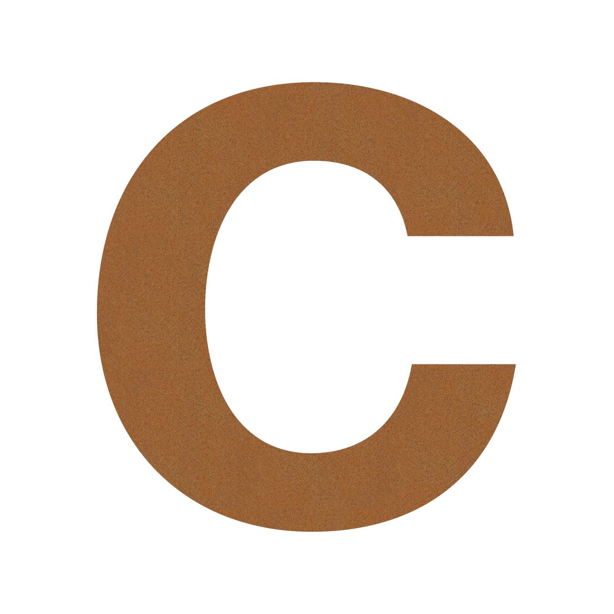 Litera na dom "c" rdza