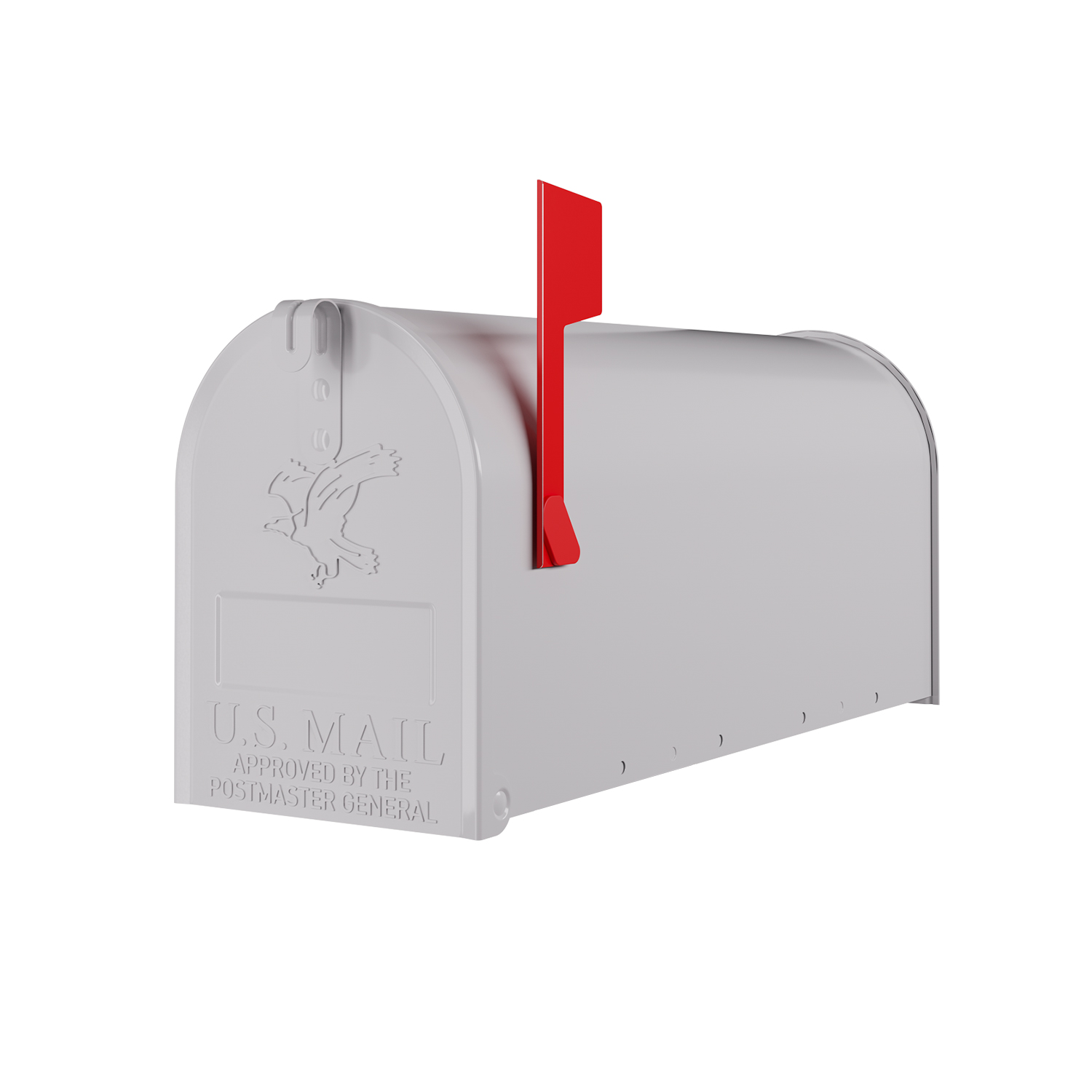wolnostojaca skrzynka na listy US Mailbox Wand biała