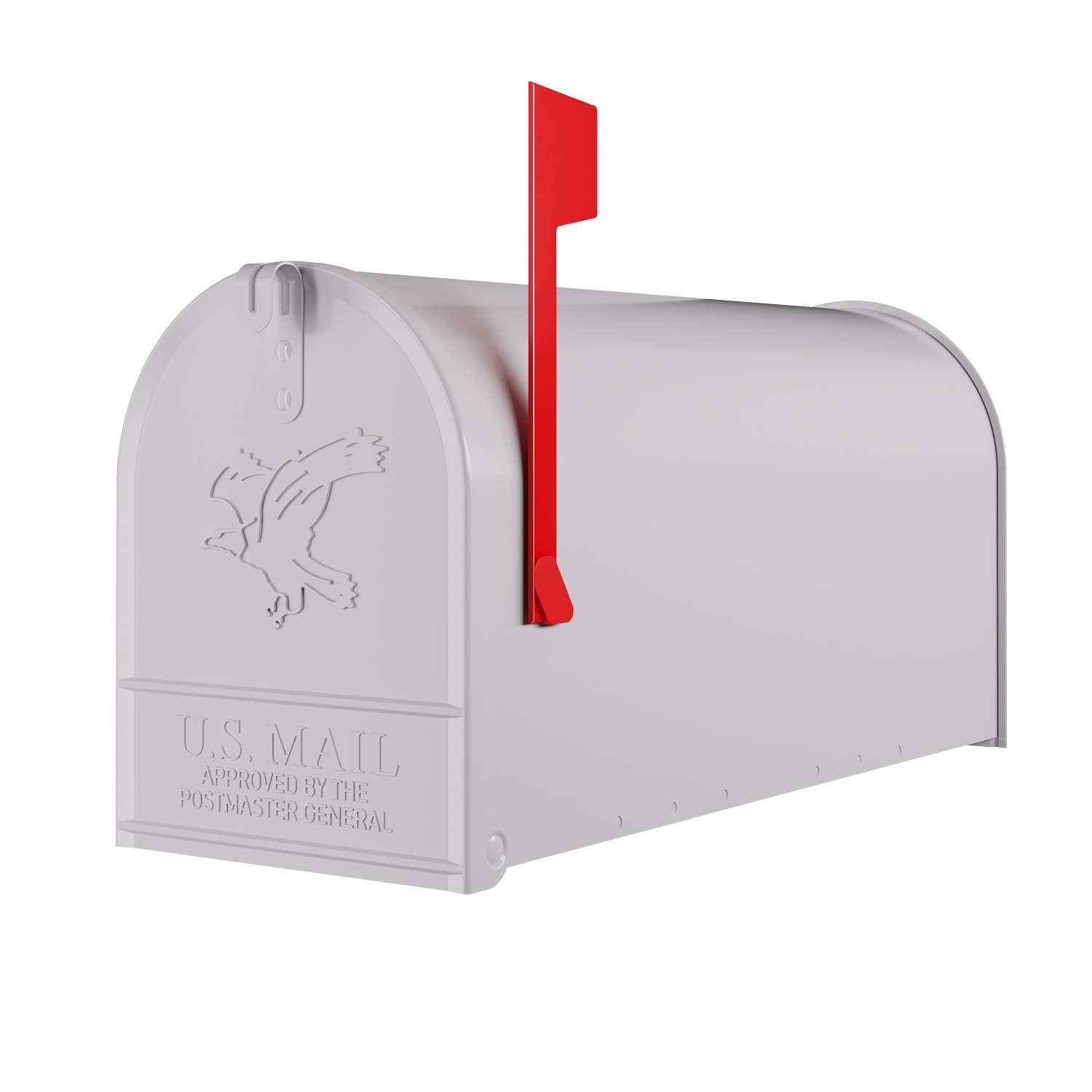 wolnostojaca skrzynka na listy Big US Mailbox Wand biała
