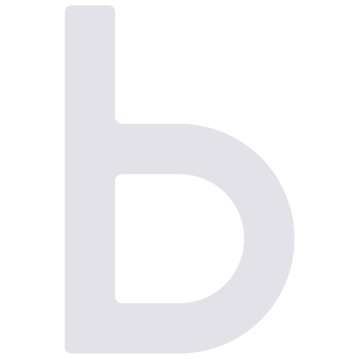 Samoprzylepny numer domu „b” - 76 mm w kolorze biały
