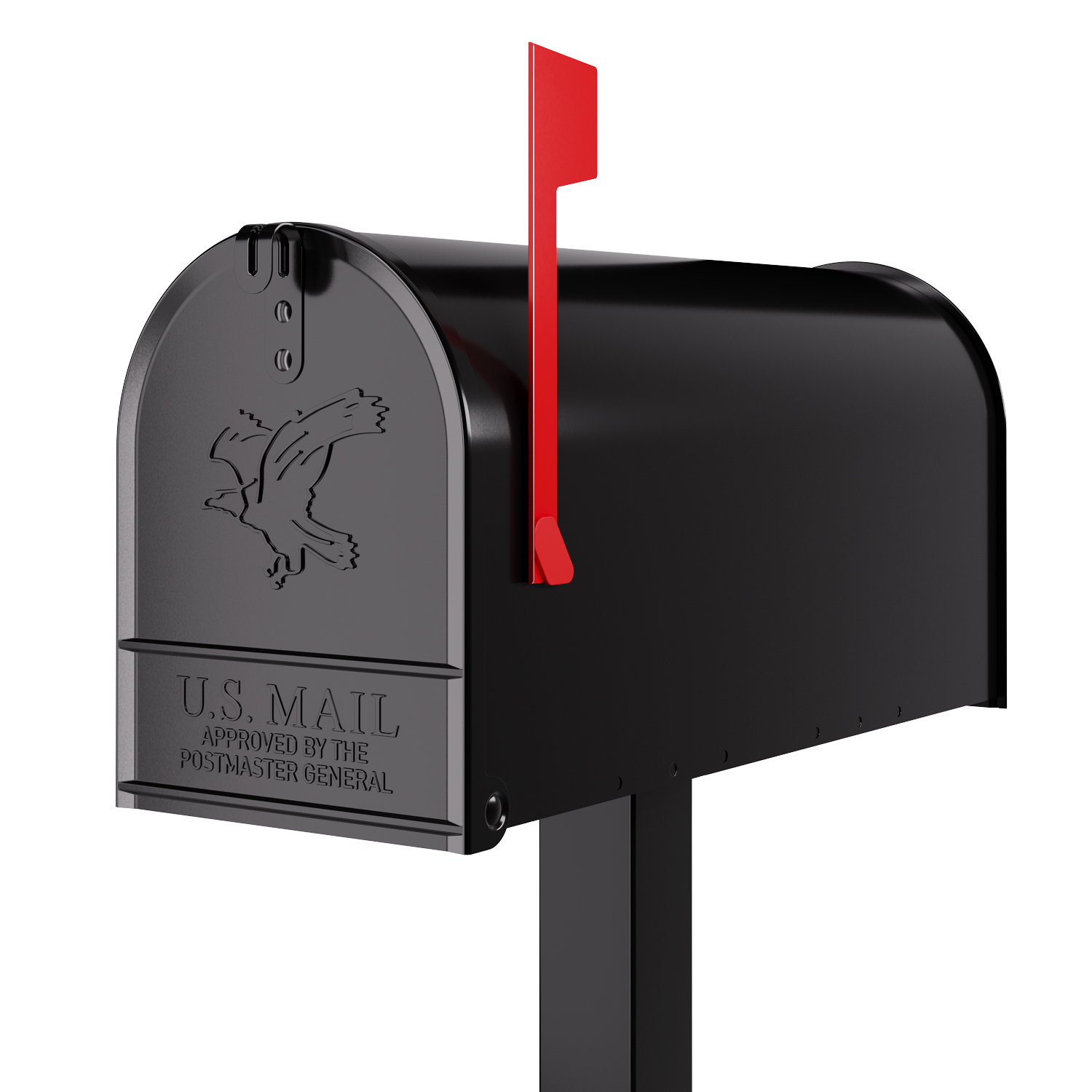 wolnostojaca skrzynka na listy Big US Mailbox czarna