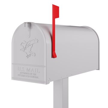 wolnostojaca skrzynka na listy Big US Mailbox biała