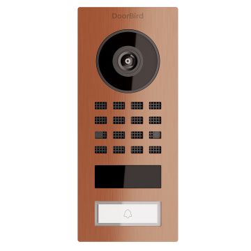 Domofon natynkowy Smart-ON Doorbird D1101V Brąz