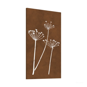Panel ze stali Corten naturalny
