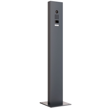 Domofon ze stojakiem i podstawą Smart Doorbird D1101V w kolorze antracytowym