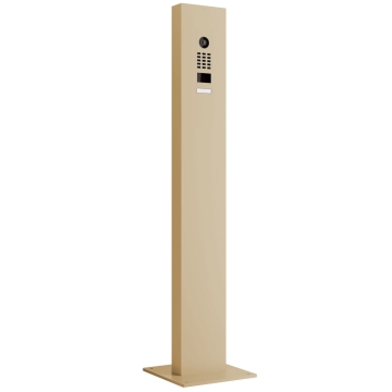 Domofon ze stojakiem i podstawą Smart Doorbird D1101V w kolorze beżowym