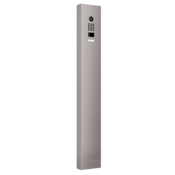 Domofon ze stojakiem Smart Doorbird D1101V o wyglądzie stali nierdzewnej