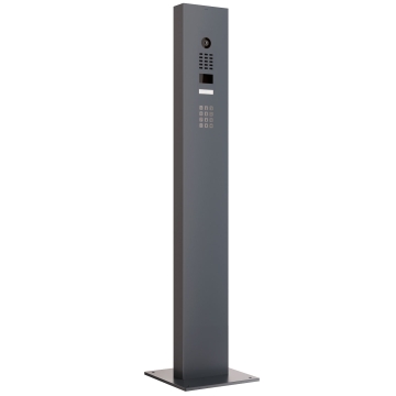 Domofon ze stojakiem + podstawa Smart Doorbird D1101KV z modułem klawiatury w kolorze antracytowym
