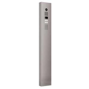 Domofon ze stojakiem Smart for Two Doorbird D1102KV z modułem klawiatury o wyglądzie stali nierdzewnej
