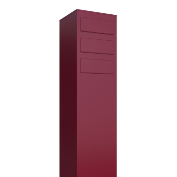 wolnostojaca skrzynka na listy Monolith for three czerwony