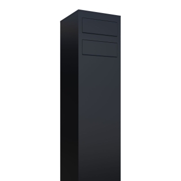 wolnostojaca skrzynka na listy Monolith for two czarny