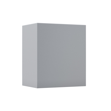 Lampa ścienna "Nano Quarto" Szara metaliczna