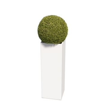 Donica Skinny Pillar Medium biała