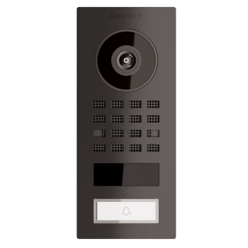Domofon natynkowy Smart-ON Doorbird D1101V grafit czarny