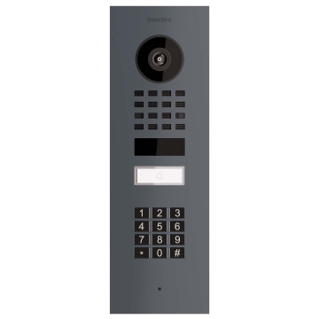 Domofon podtynkowy Smart-IN Doorbird D1101KV z modułem klawiatury antracyt