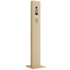 Domofon ze stojakiem + podstawa Smart Doorbird D1101KV z modułem klawiatury w kolorze beżowym