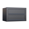 Skrzynka na listy Cube for two antracytowa