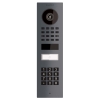 Domofon natynkowy Smart-ON Doorbird D1101KV z modułem klawiatury w kolorze antracytowym