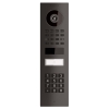 Domofon natynkowy Smart-ON Doorbird D1101KV z modułem klawiatury w kolorze grafitowym