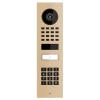 Domofon natynkowy Smart-ON Doorbird D1101KV z modułem klawiatury w kolorze beżowym
