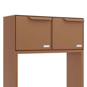 Skrzynki lokatorskie Rotterdam for Two | z przedziałem na paczki